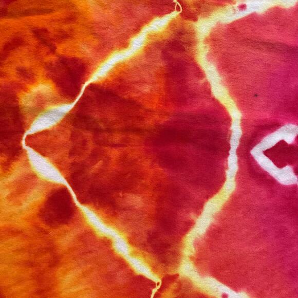 Girls Ice Dyed Sundress - Tie Dye A-line Dress - Handmade (Kid's Size 10) - Picture 8 of 11